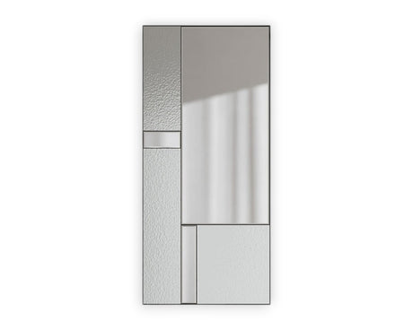 Miroir mural design contemporain Finestra – vue de face – cadre noir