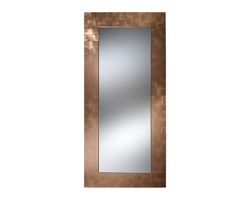 Grand miroir cuivre rectangulaire - Deknudt mirrors - Souffle d'Intérieur