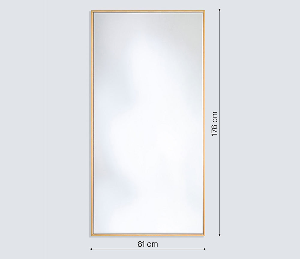 Grand miroir doré - Deknudt mirrors - Souffle d'Intérieur