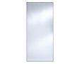 zoom angle grand miroir rectangulaire sur fond blanc - Souffle d'intérieur