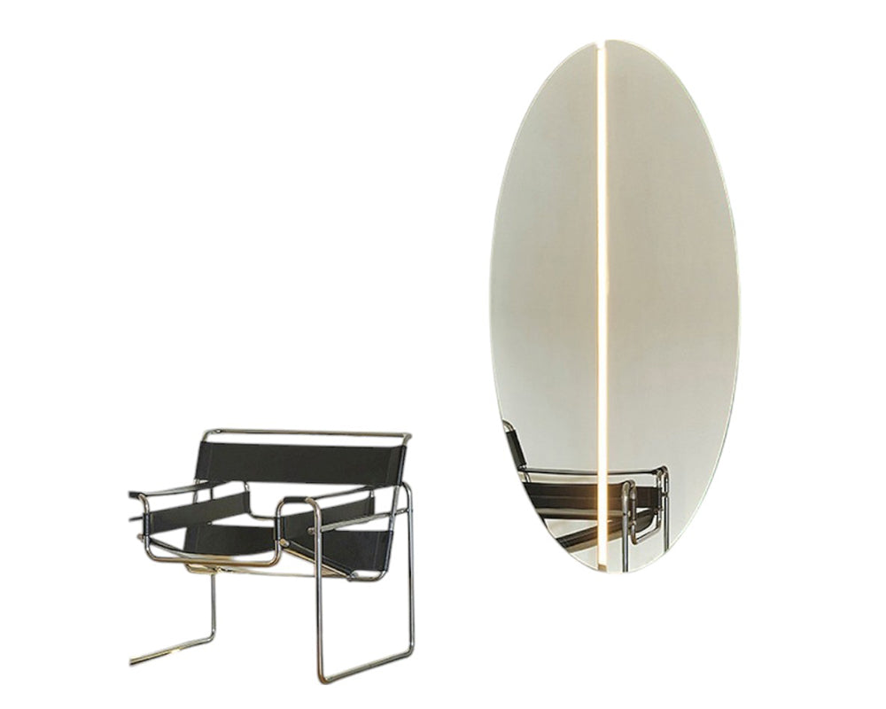 Grand miroir rond mural design - Deknudt mirrors - Souffle d'intérieur