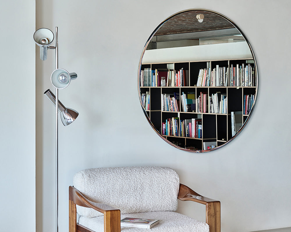 Grand miroir rond Globo – vue d'ensemble