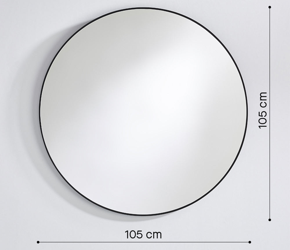 Grand miroir rond de jardin - Deknudt mirrors - Souffle d'Intérieur