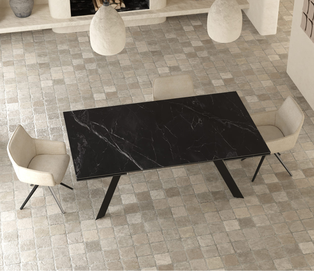 Table céramique extensible marbre calacatta 200cm x 120cm - Onita XL