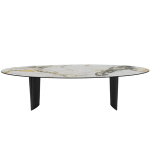 Grande table ovale en céramique - David