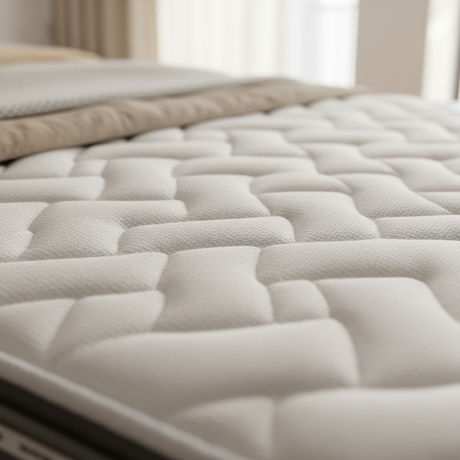 Gros plan coutil matelas