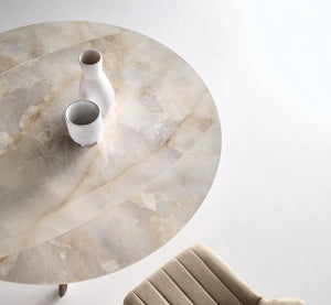 Table céramique extensible rotative – Ronny