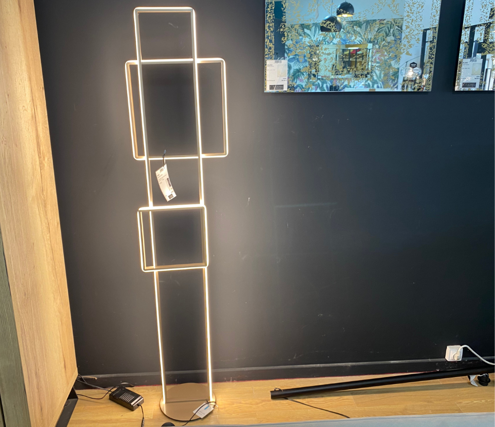 EXPO LED floor lamp for living room on stand - Romeo 