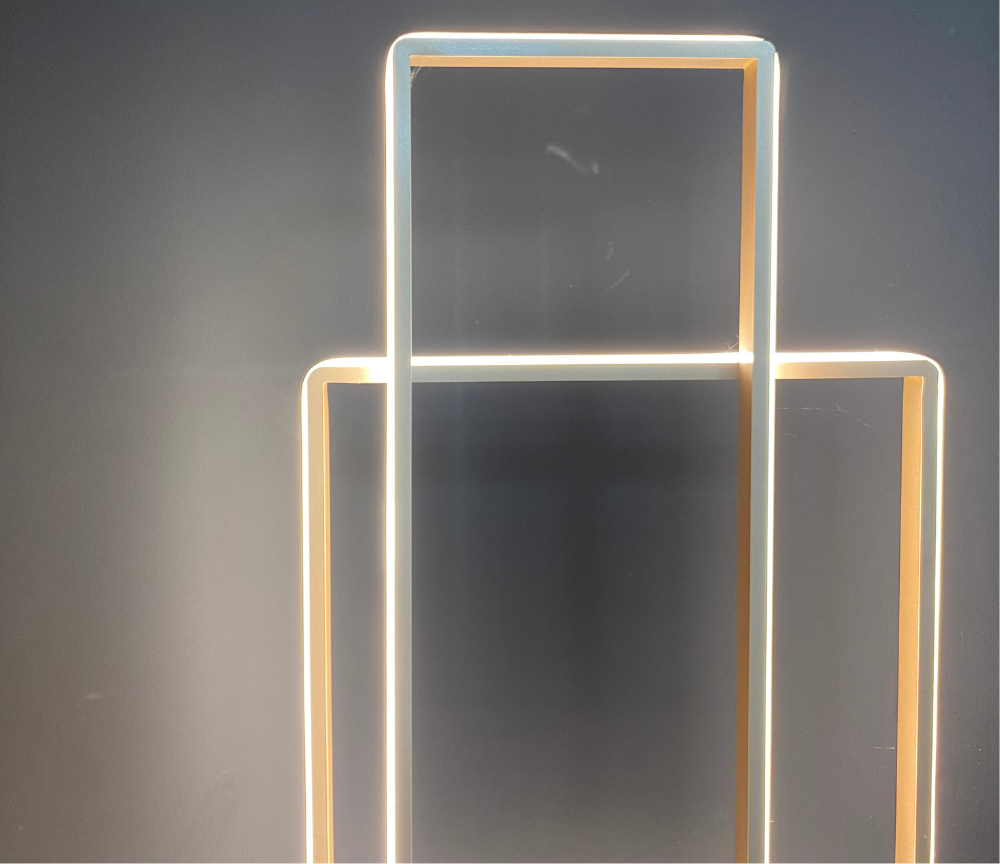 EXPO LED floor lamp for living room on stand - Romeo 