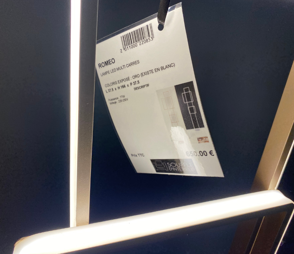 EXPO LED floor lamp for living room on stand - Romeo 