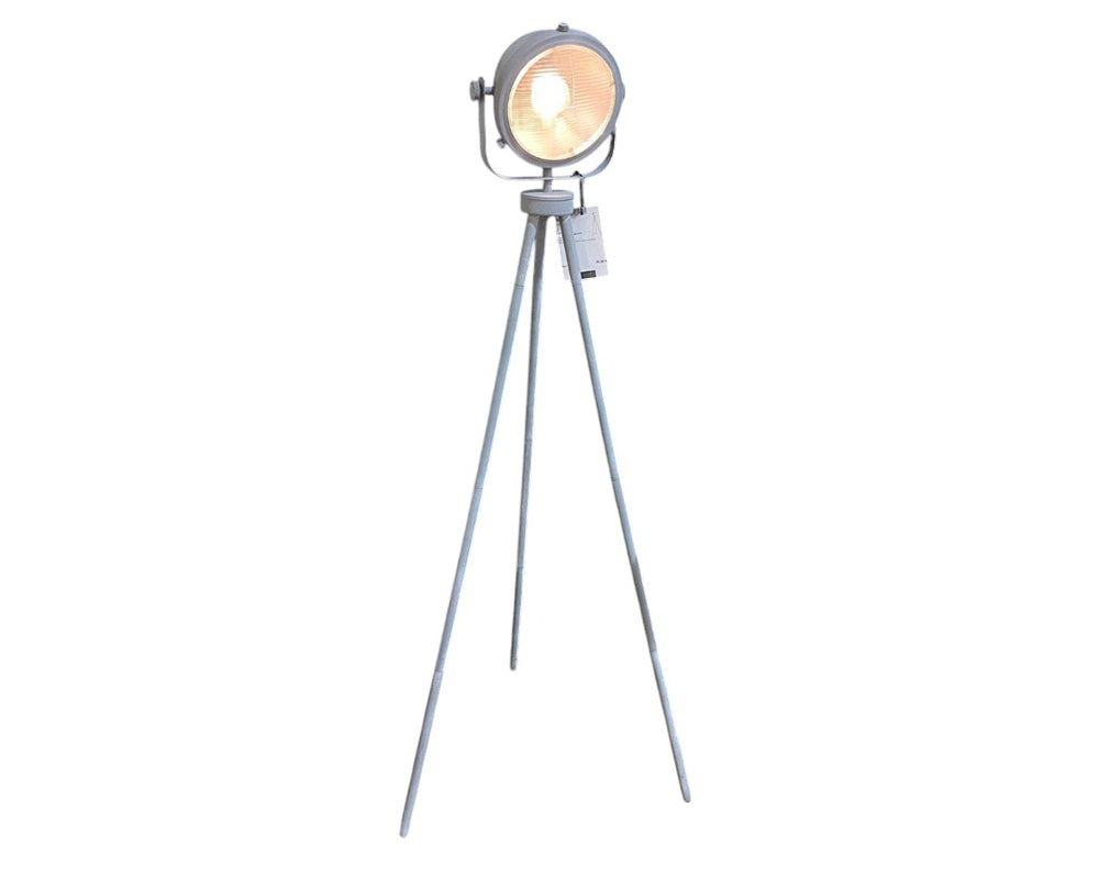 Lampadaire moderne gris industriel design