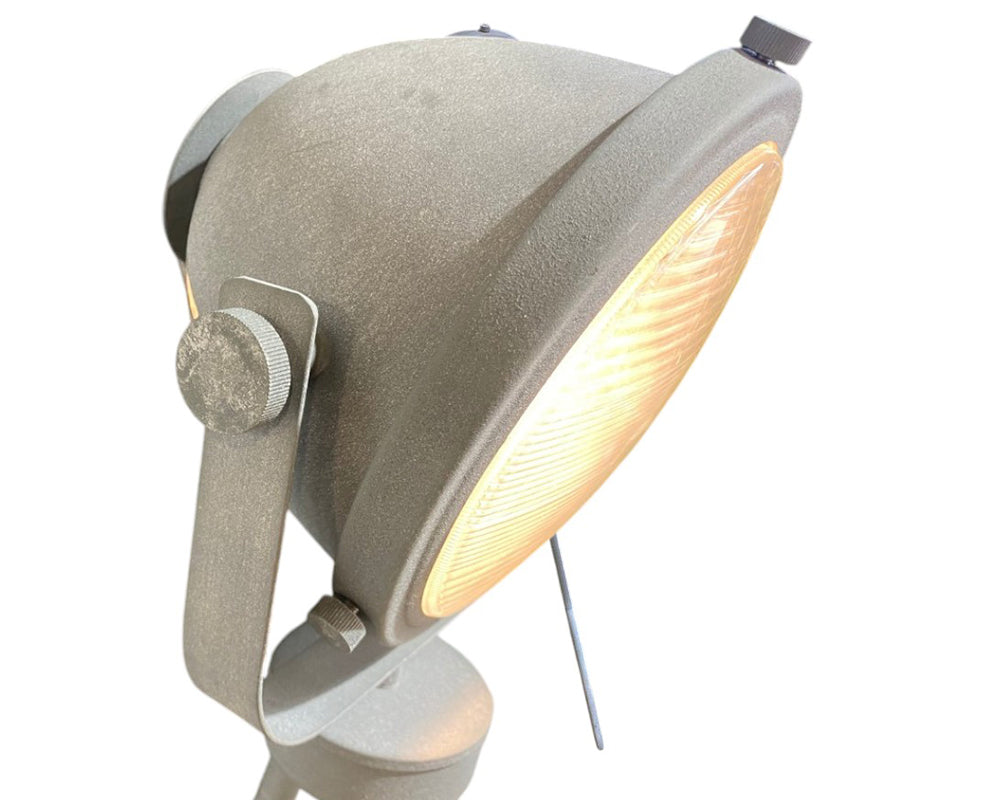 Lampadaire moderne gris industriel design