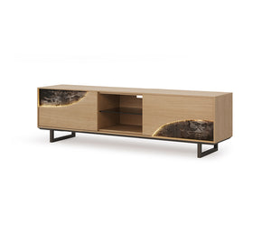 Meuble tv design luxe en bois - Zagas - Souffle d'intérieur
