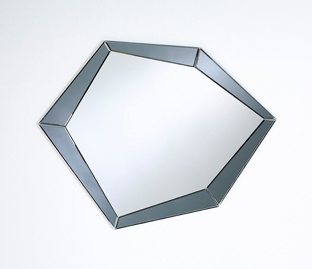 Miroir polygonal gris Polygon – vue d'ensemble