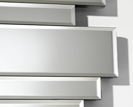Détail miroir – Esca – rectangulaire argenté