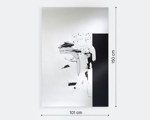 Miroir contemporain salon - Deknudt mirrors - Souffle d'Intérieur