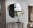 Miroir design contour dore - Deknudt mirrors - Souffle d'Intérieur