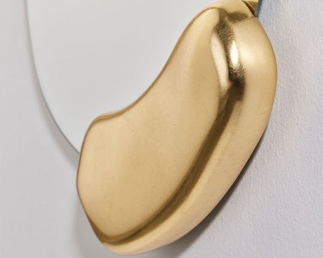 Miroir design contour dore - Deknudt mirrors - Souffle d'Intérieur