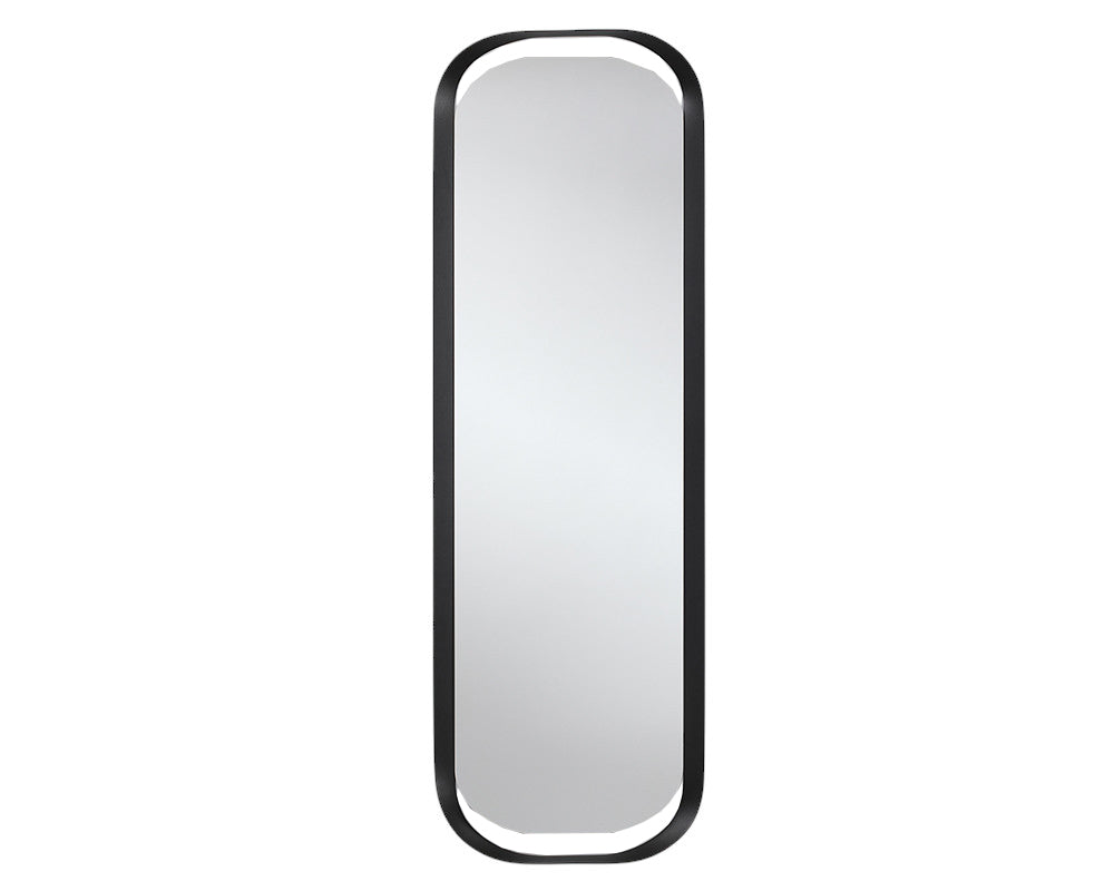 Miroir ovale Callagre – vue de profil