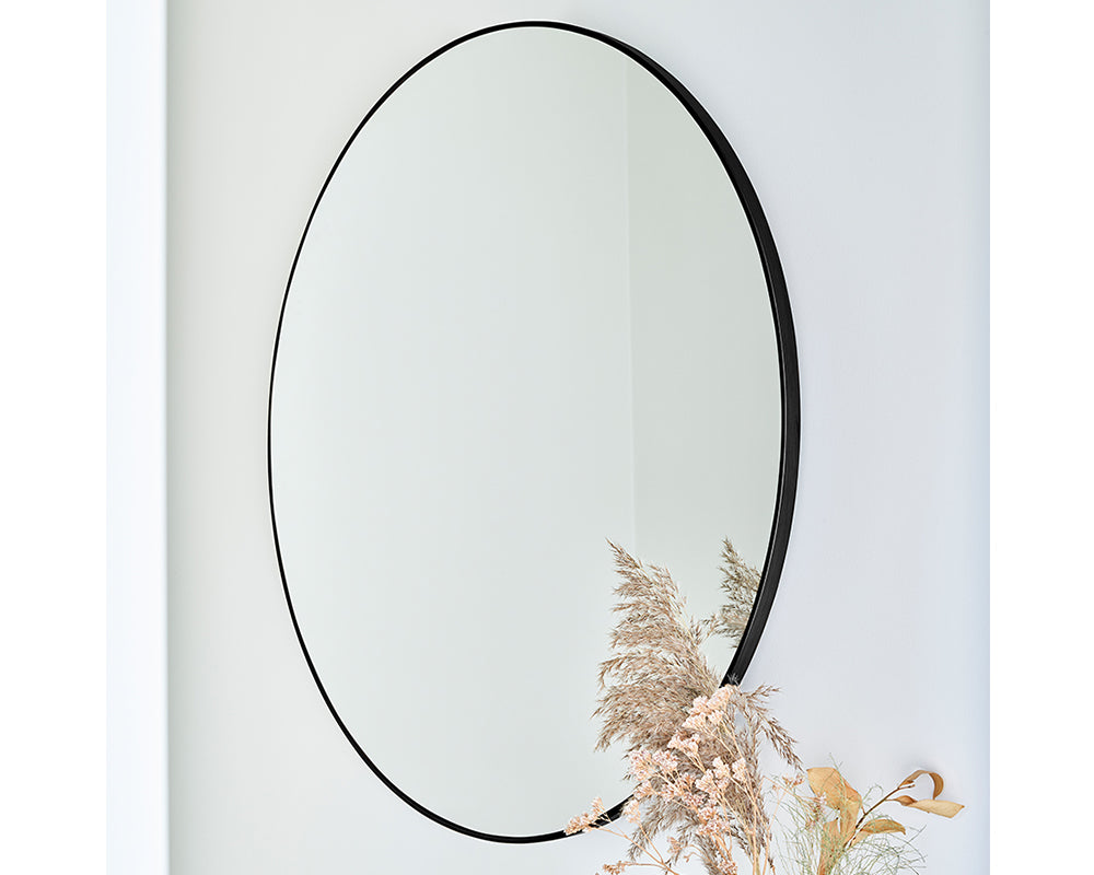 Miroir mural noir design - Deknudt mirrors - Souffle d'Intérieur