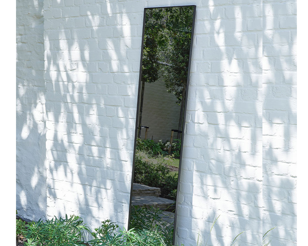 Grand miroir extérieur jardin - Deknudt mirrors - Souffle d'Intérieur