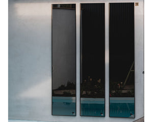 Grand miroir extérieur jardin - Deknudt mirrors - Souffle d'Intérieur