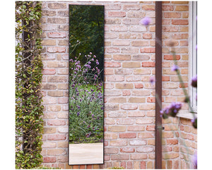 Grand miroir extérieur jardin - Deknudt mirrors - Souffle d'Intérieur