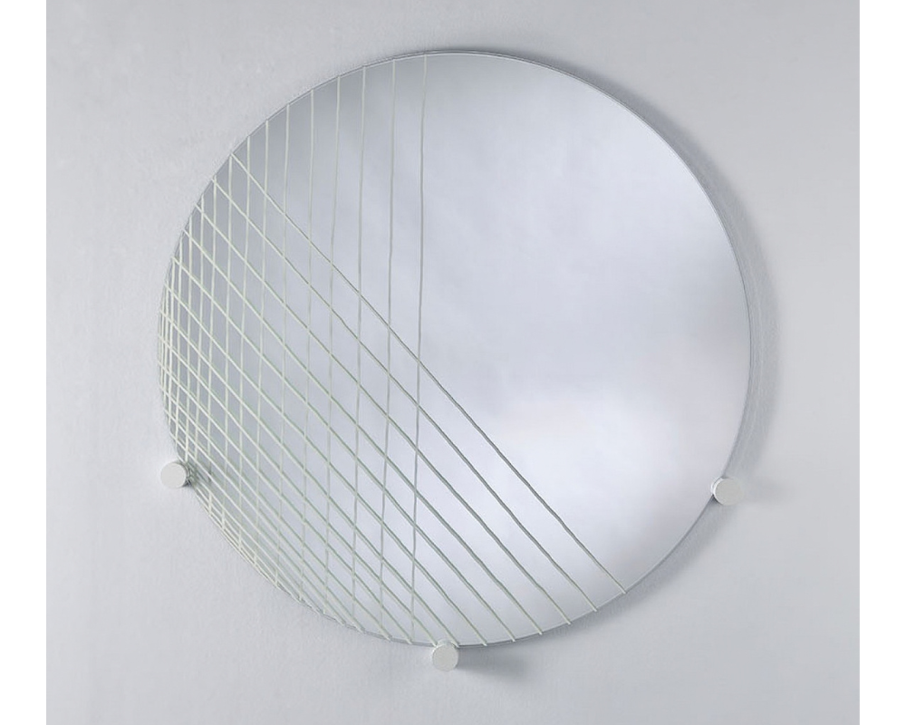 Miroir rond 100 cm double couches - Linea