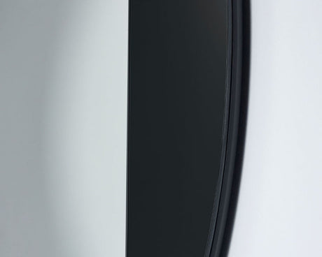 Miroir rond mural design noir - Deknudt mirrors - Souffle d'Intérieur