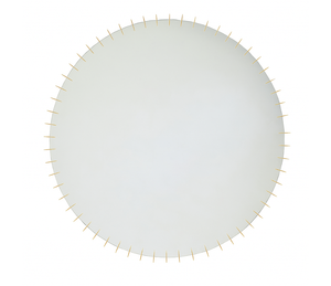 Miroir design rond gold doré - Ray