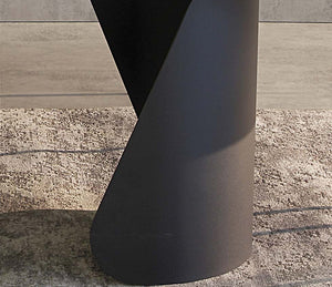 Détail piètement – Tina – métal peint noir