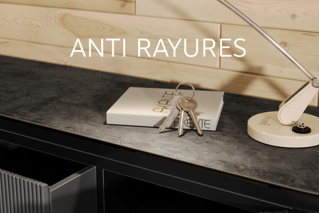 Plateau céramique anti-rayures avec mention