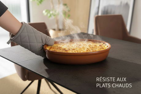 Plateau céramique résiste aux plats chauds