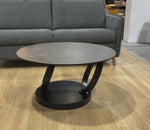 Round swivel coffee table 75x75cm - Rosy