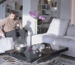 Table basse avec plateau relevable - Ozzio - Souffle d'intérieur