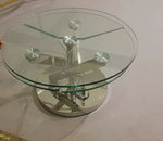 table basse en verre design - Souffle d'intérieur