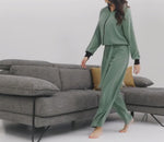 Canapé d'angle gris anthracite foncé avec dossiers avance recule
