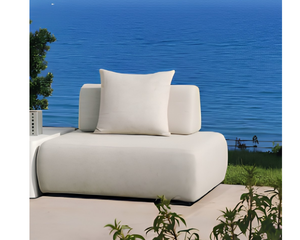 Salon de jardin d'angle Masha – module chaise 1 place