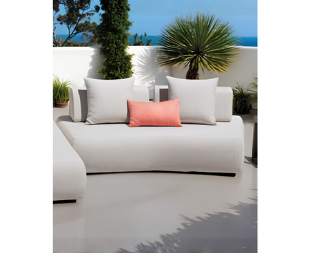 Salon de jardin d'angle Masha – module chaise 2 places