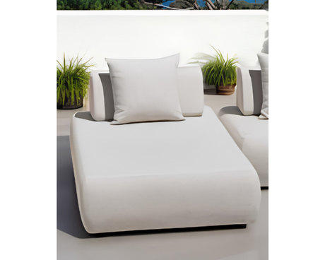 Salon de jardin d'angle Masha – module chaise longue