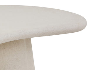 Détail plateau - Simo - MDF peint effet béton ciré