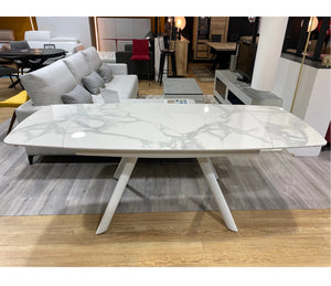 Table à manger extensible marbre - Terenceta