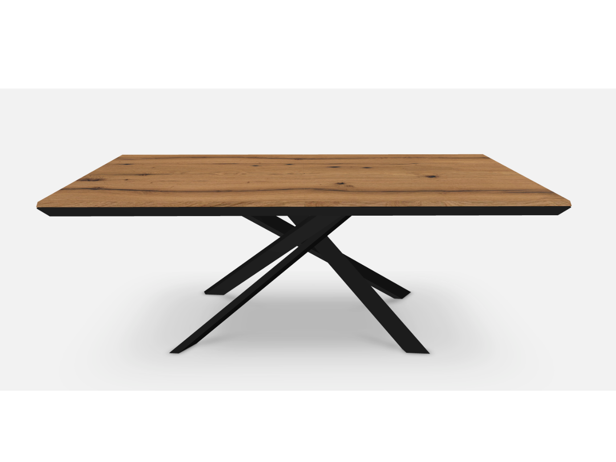 Table à manger extensible en bois - Quatro Ozzio