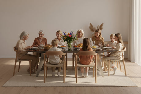 table a manger en verre extensible avec 2 rallonges