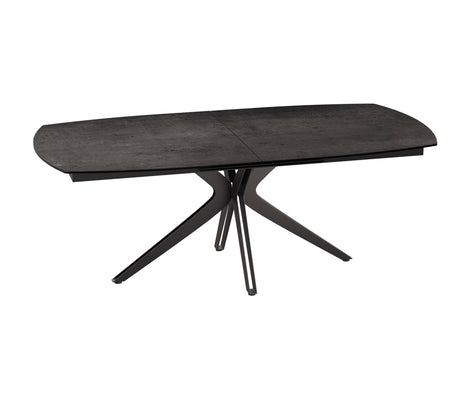 Table céramique extensible rouille de salle à manger - Akante - Souffle d'intérieur 