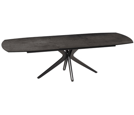 Table céramique extensible rouille de salle à manger - Akante - Souffle d'intérieur 