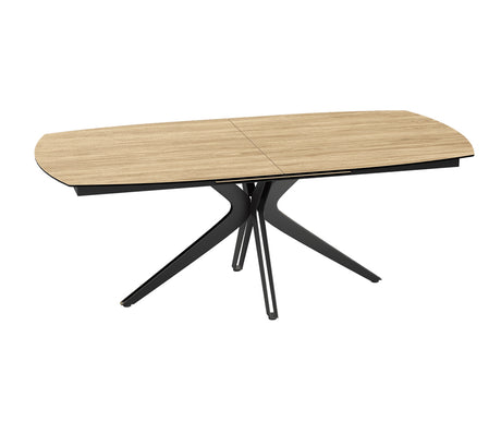 Table céramique extensible bois de salle à manger - Akante - Souffle d'intérieur 