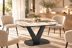 Table de repas céramique extensible – Bellagio