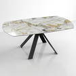 table grande austin en crémique extensible