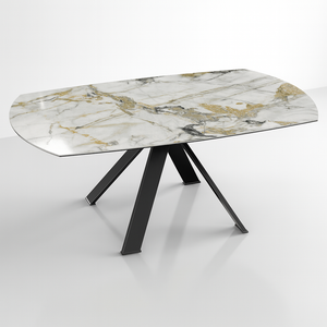 table grande austin en crémique extensible